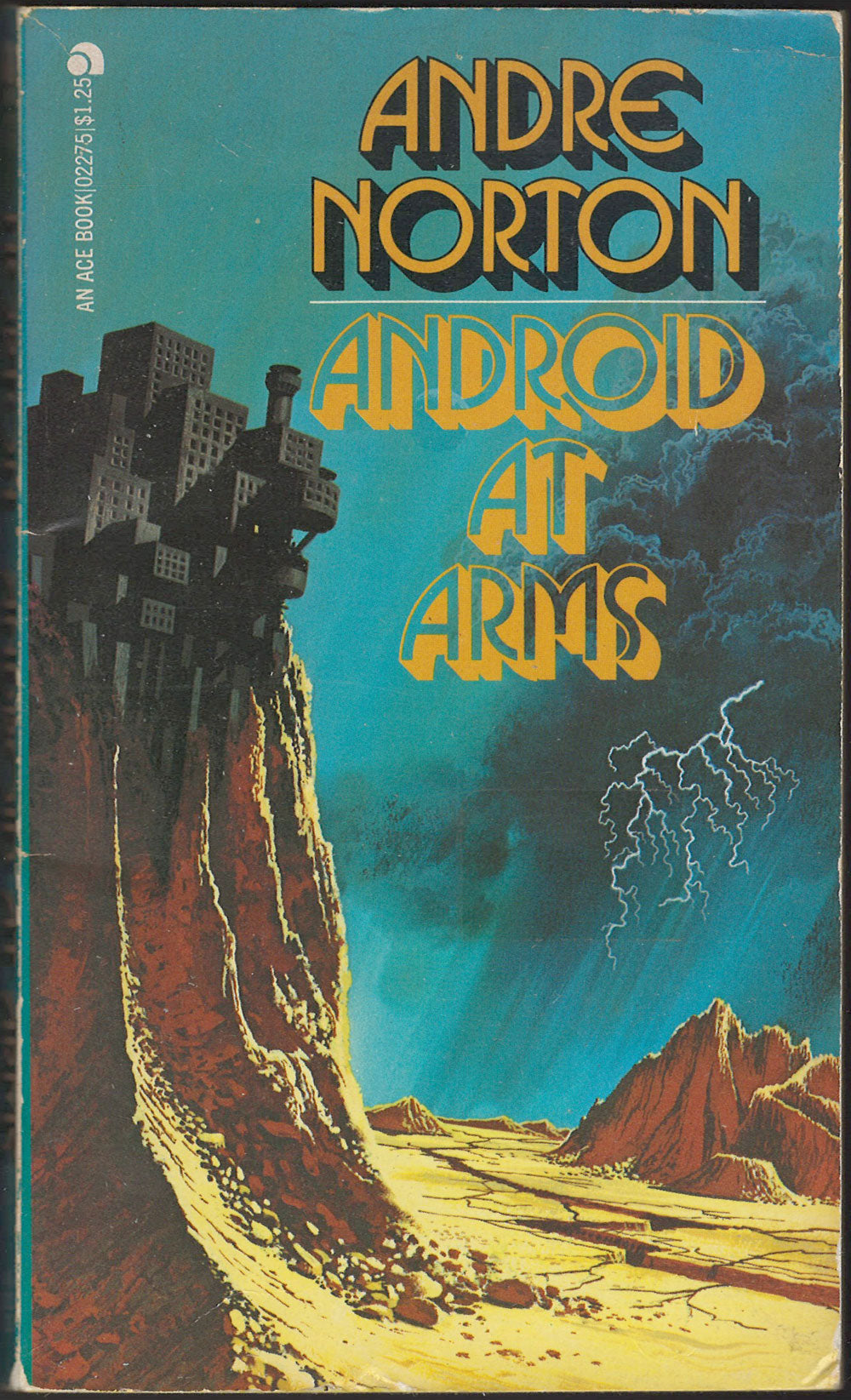 Android at Arms by Andre Norton front cover