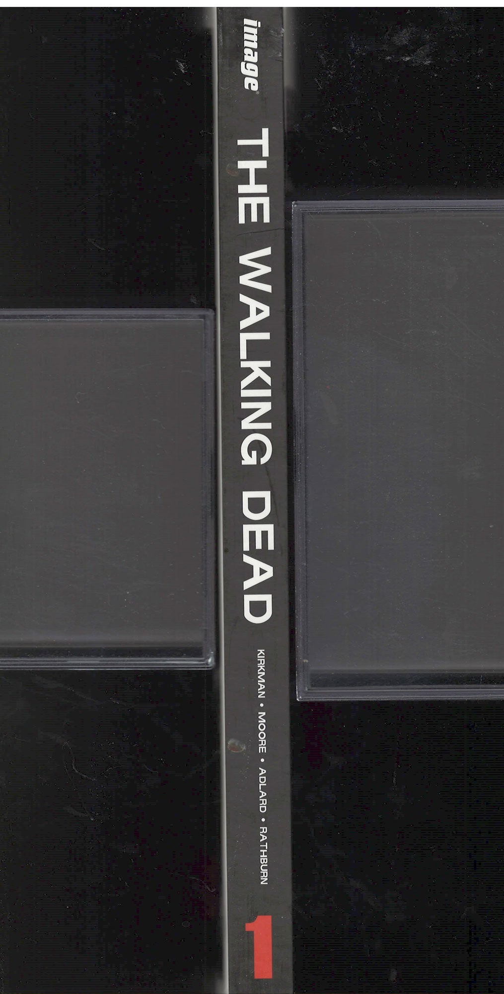 Walking Dead: Book 1 by Robert Kirkman spine