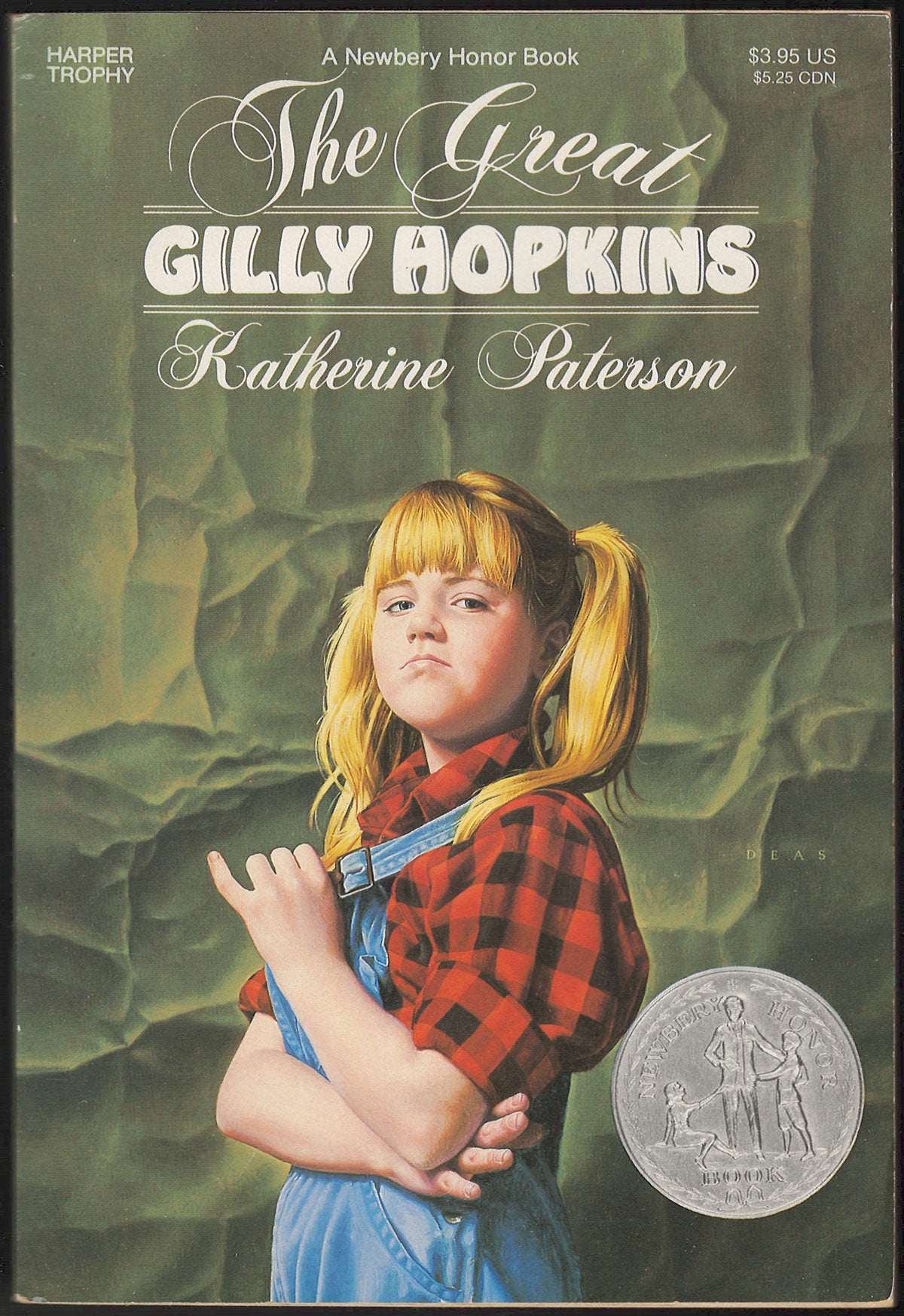 Great Gilly Hopkins by Katherine Paterson front cover