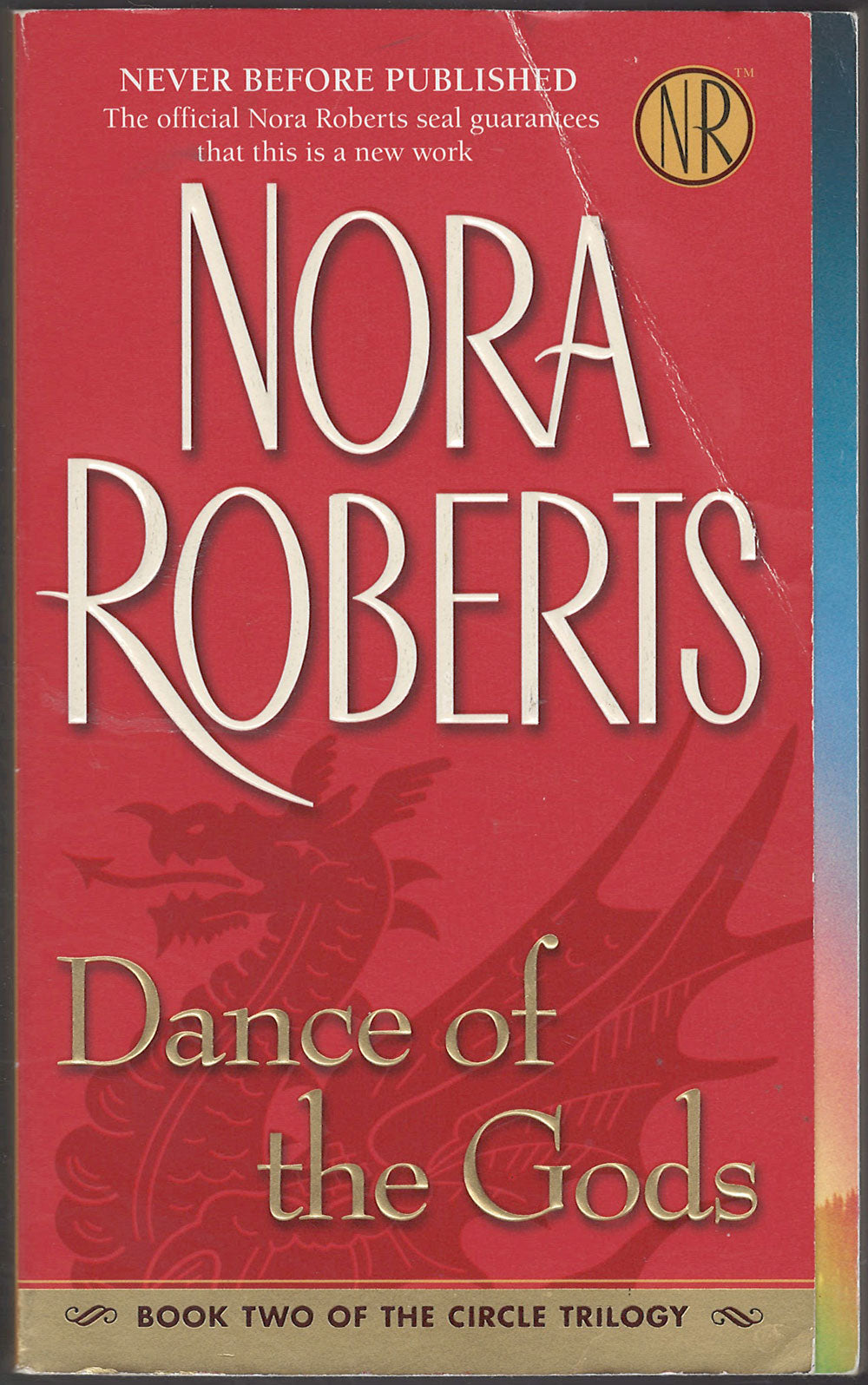 Dance of the Gods by Nora Roberts front cover