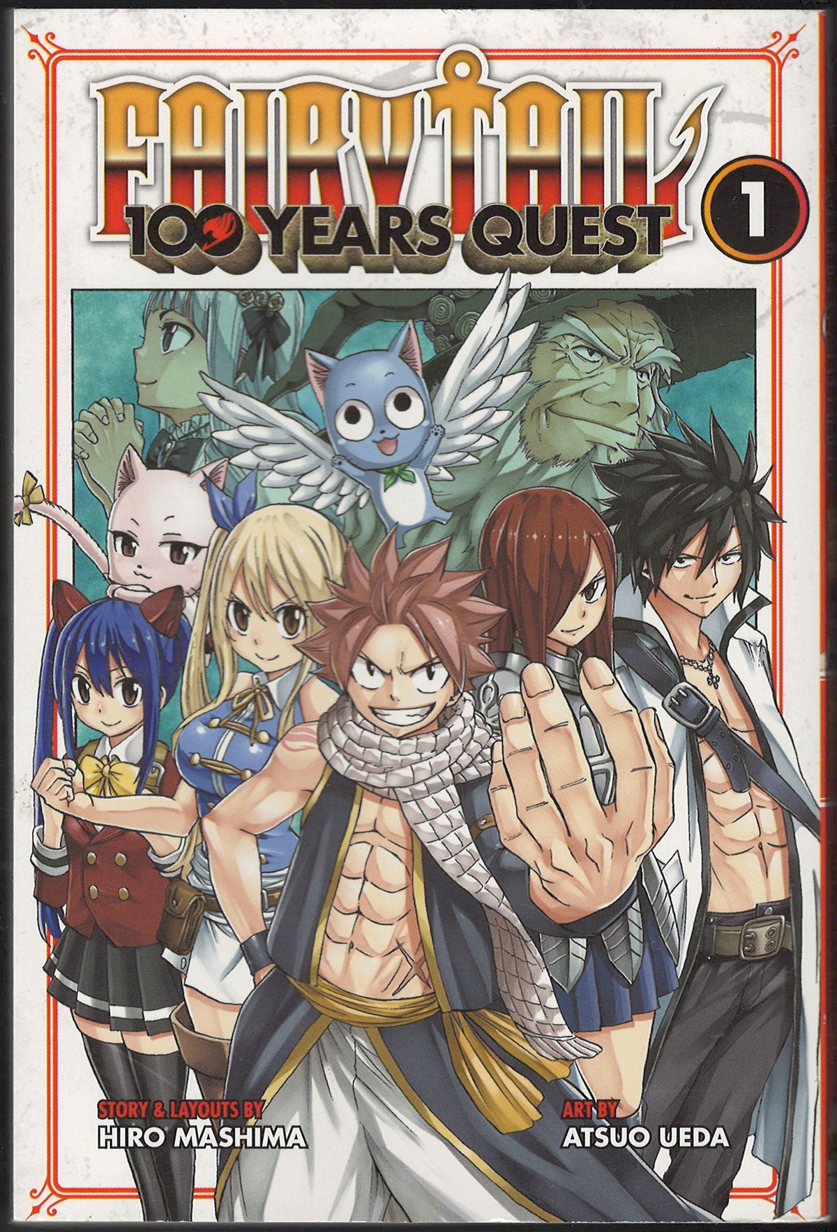Fairy Tail 100 Years Quest #1 by Hiro Mashima front cover