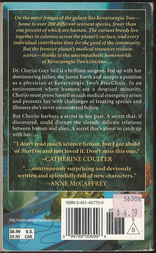 Stardoc by S. L. Viehl back cover