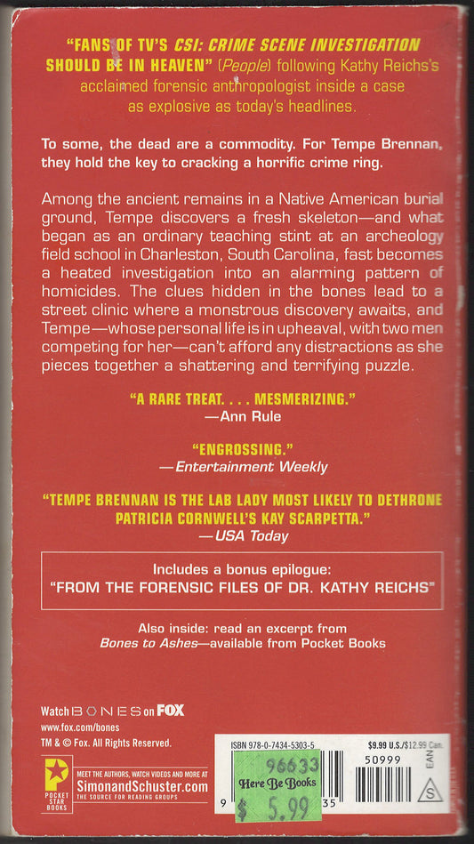 Break No Bones by Kathy Reichs