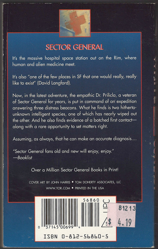 Double Contact by James White back cover