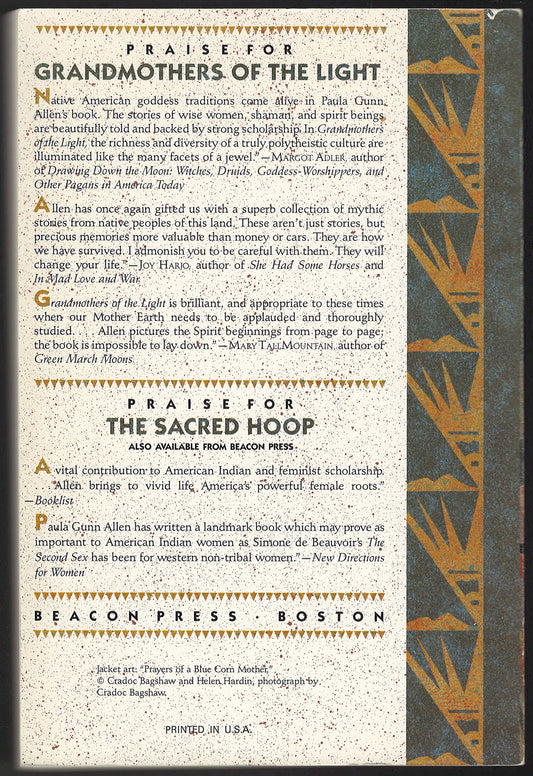 Grandmothers of The Light back cover