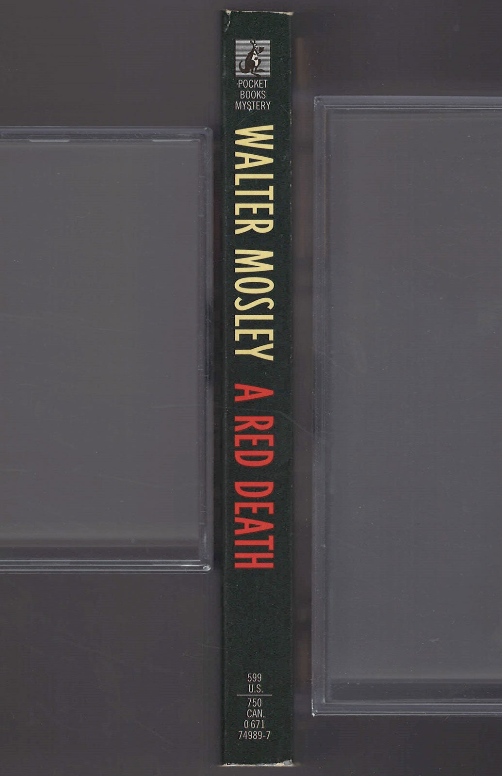 A Red Death by Walter Mosley spine