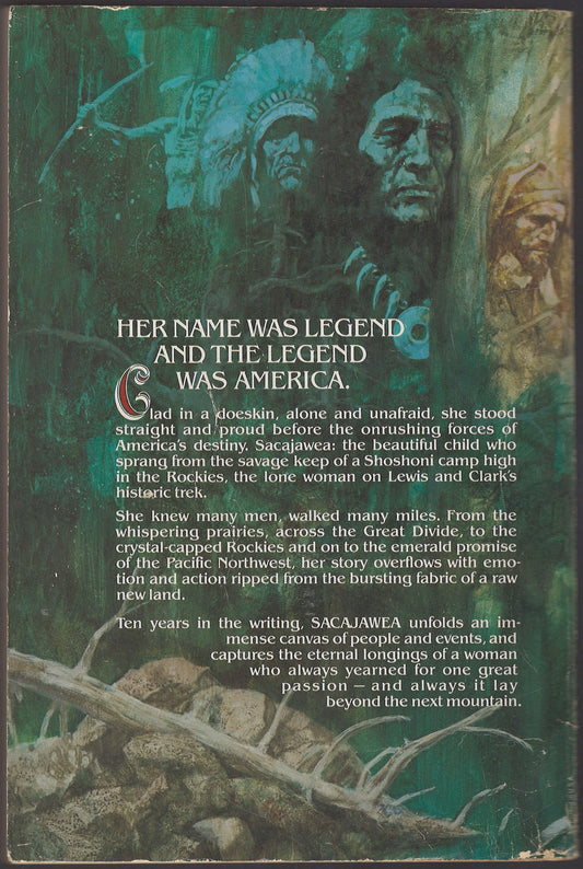 Sacajawea by Anna Waldo back cover