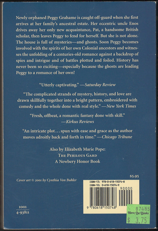 The Sherwood Ring by Elizabeth Marie Pope back cover