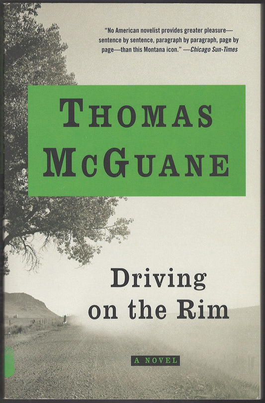 Driving on the Rim by Thomas McGuane front cover