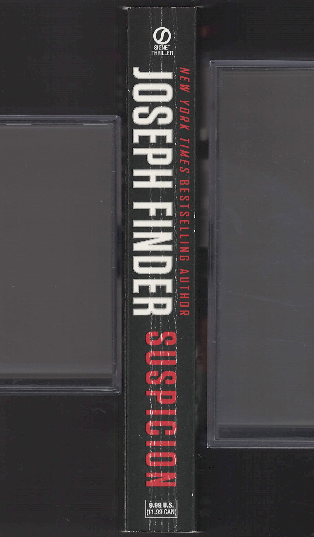 Suspicion by Joseph Finder spine