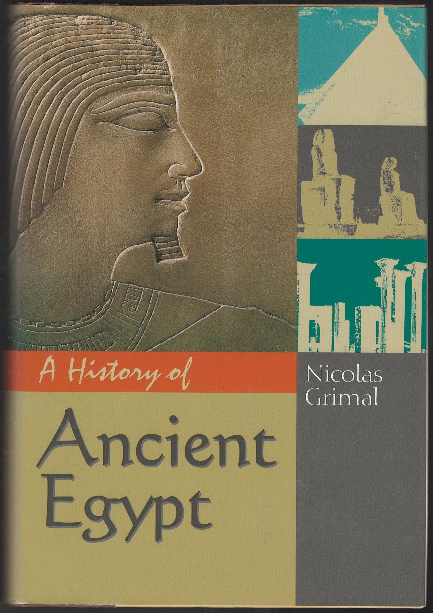 A History of Ancient Egypt by Nicolas Grimal front cover