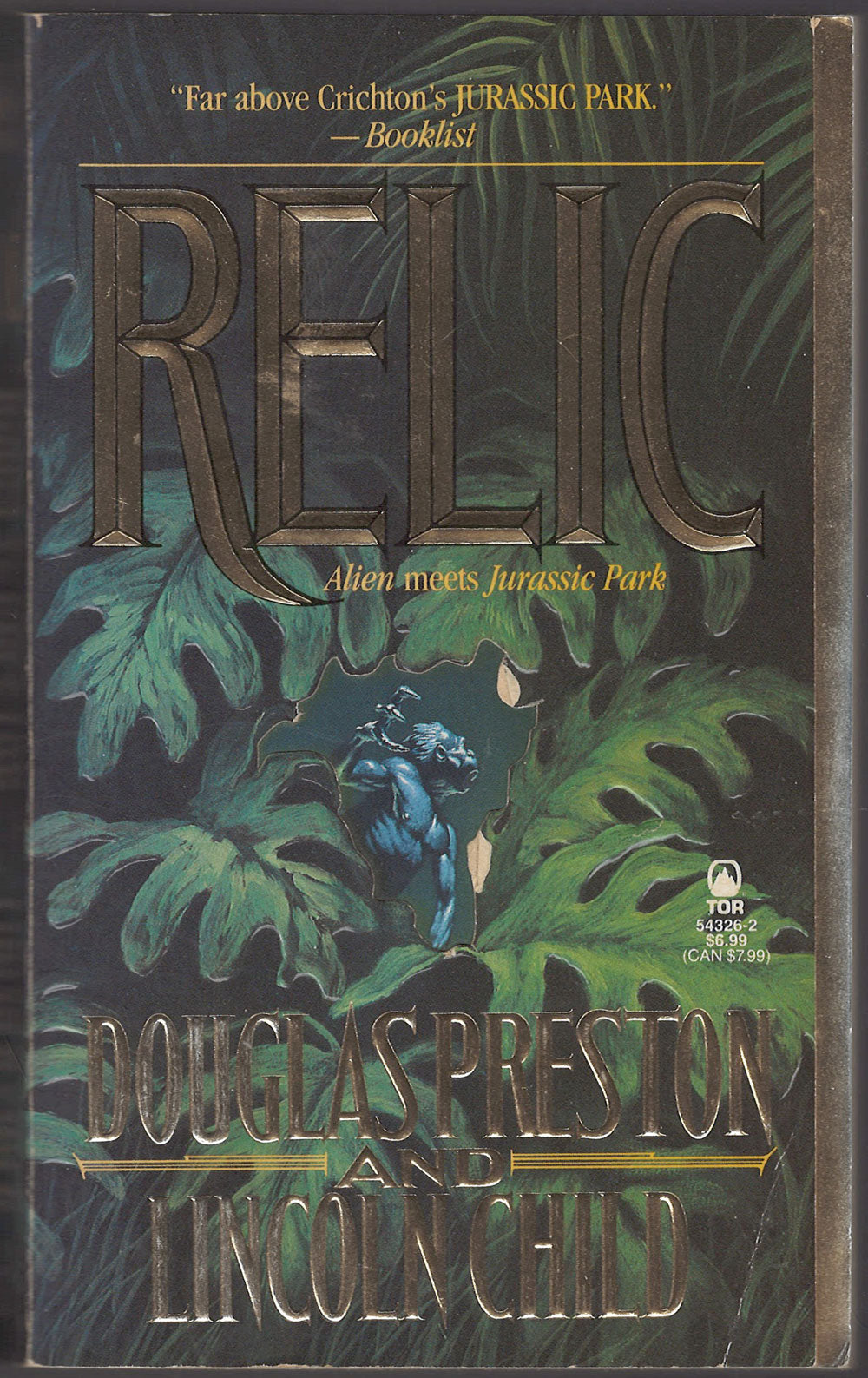 Relic by Douglas Preston and Lincoln Child front cover
