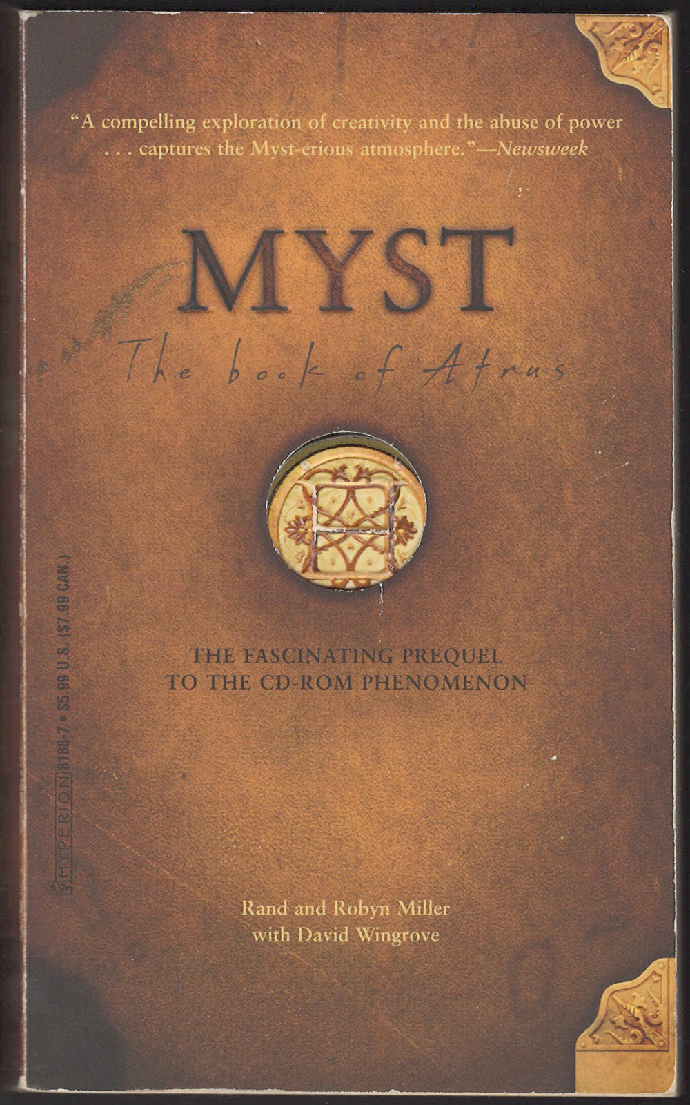 Book of Atrus by Rand Miller and Robyn Miller front cover