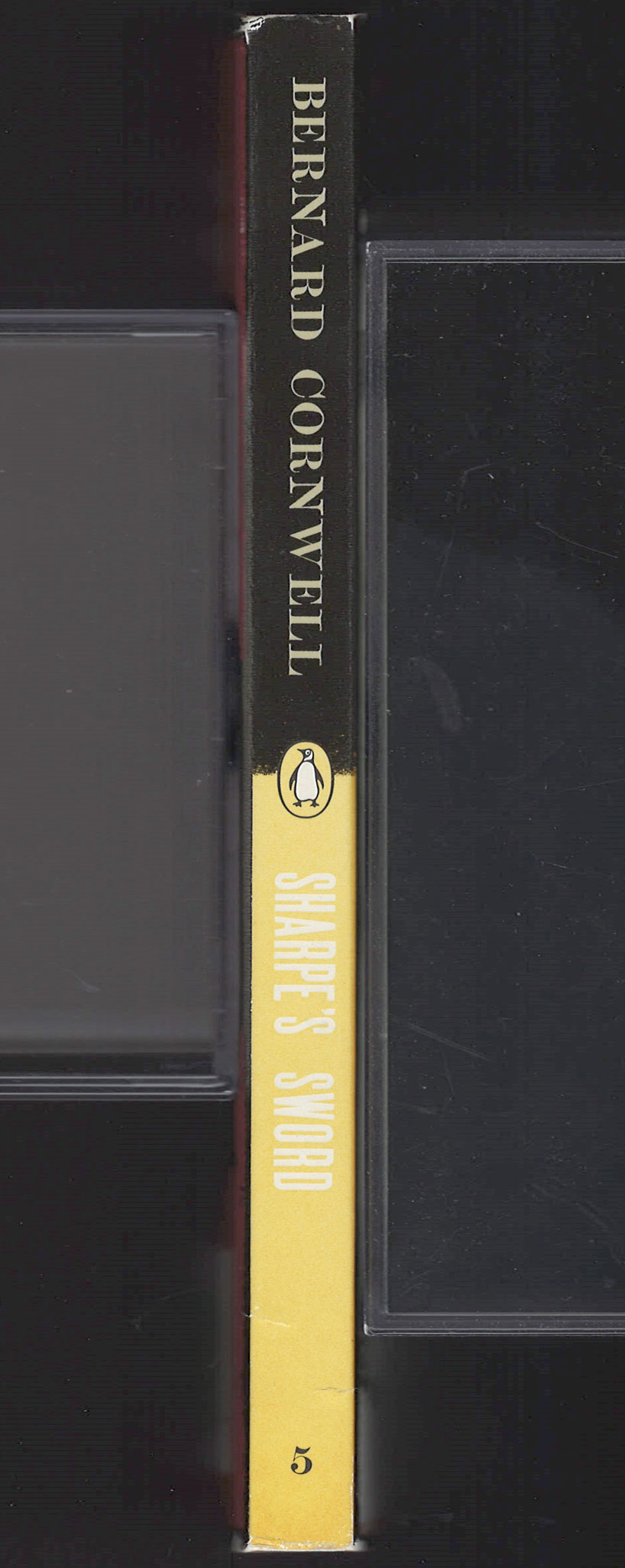 Sharpe's Sword by Bernard Cornwell spine