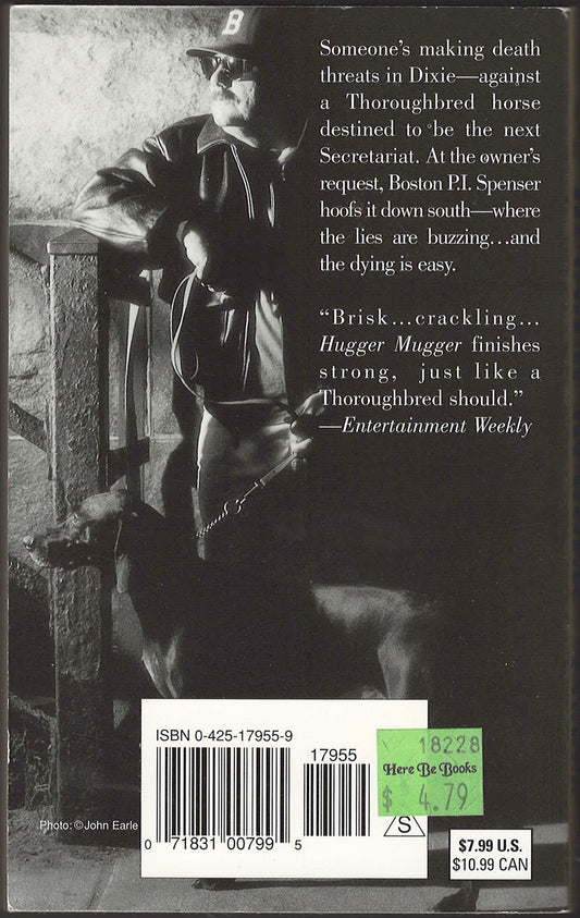 Hugger Mugger by Robert Parker back cover