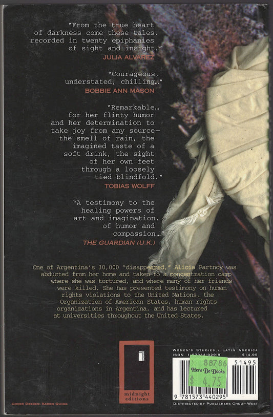 The Little School Tales of Disappearance and Survival by Alicia Partnoy back cover