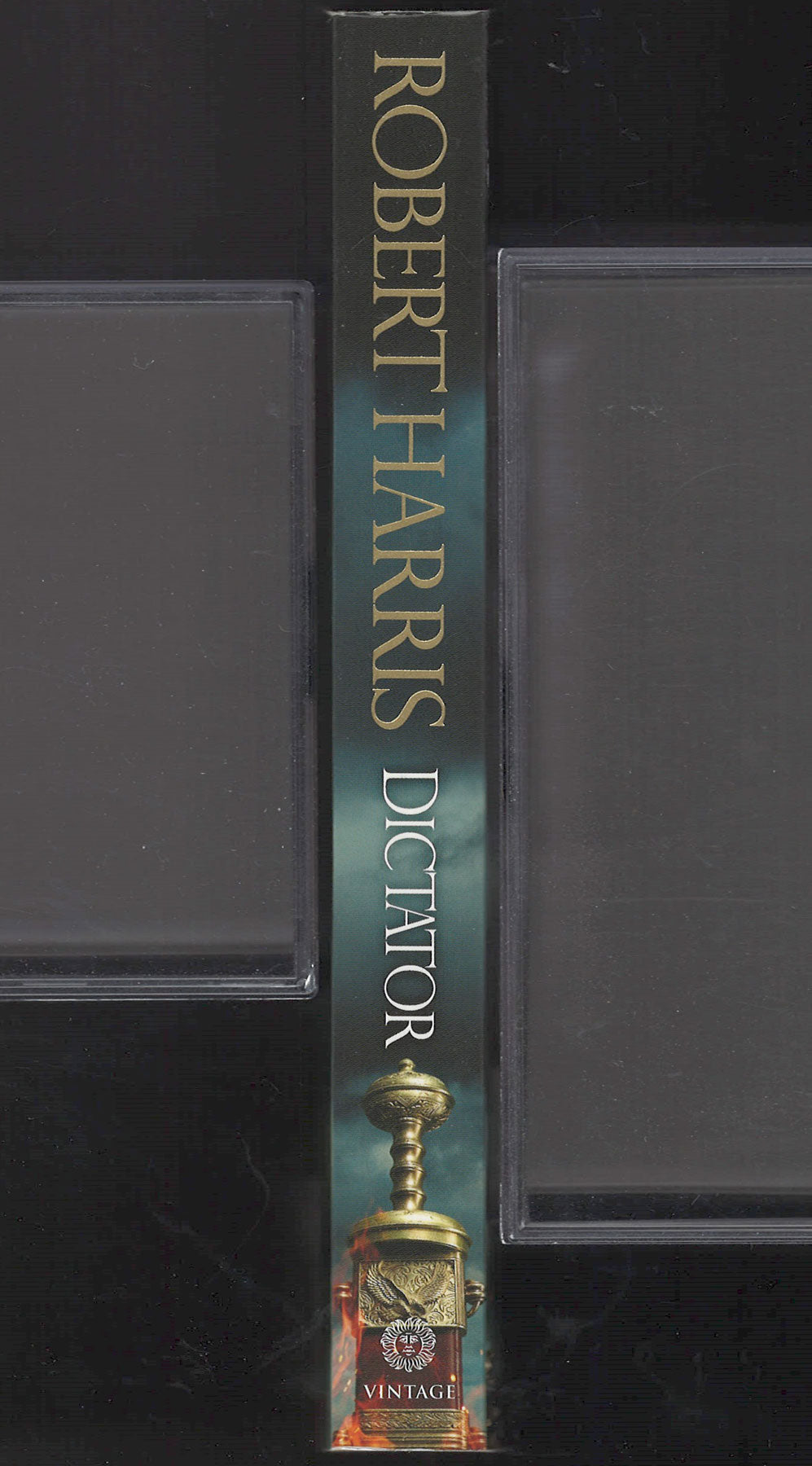 Dictator: A Novel of Ancient Rome by Robert Harris spine