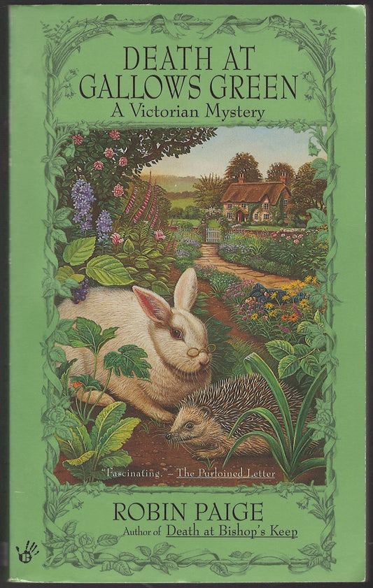 Death at Gallows Green by Robin Paige front cover