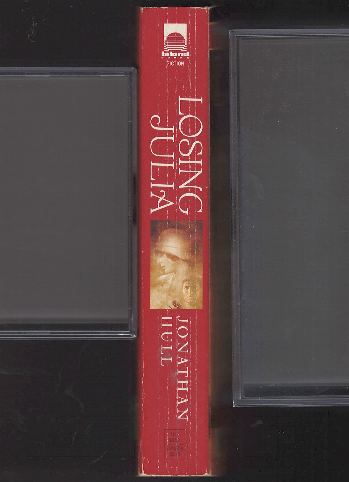 Losing Julia by Jonathan Hull spine