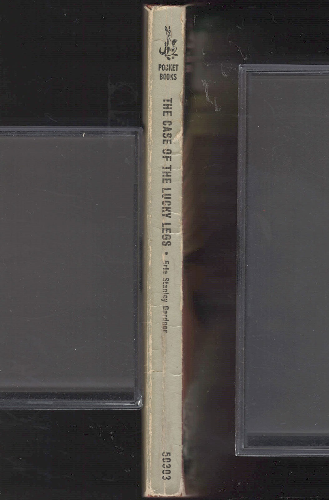 The Case of the Lucky Legs by Erle Stanley Gardner spine
