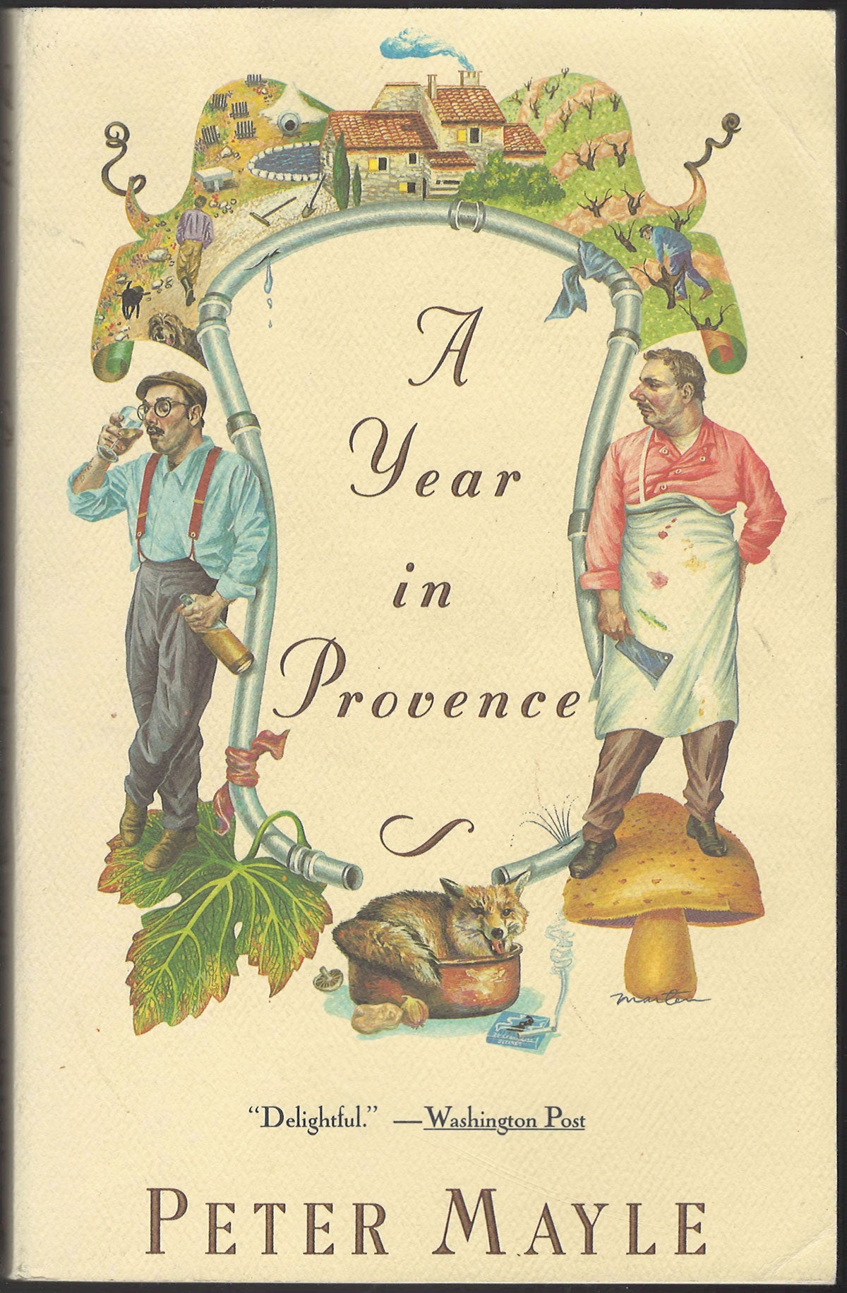 A Year in Provence by Peter Mayle front cover