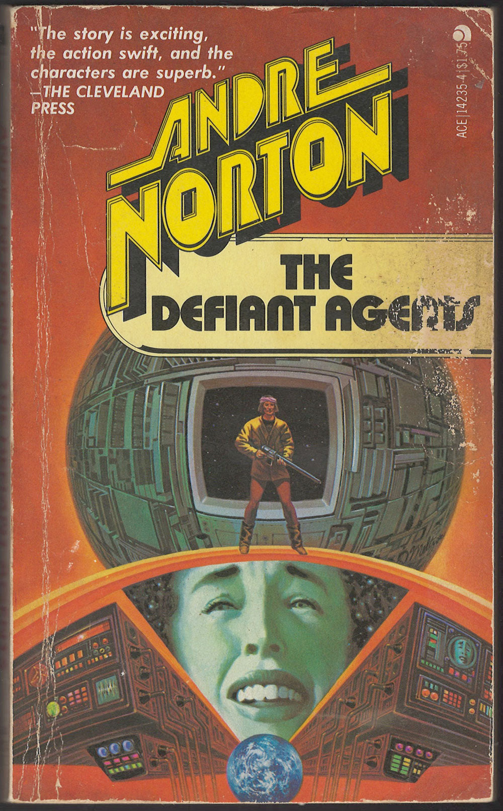 The Defiant Agents by Andre Norton front cover