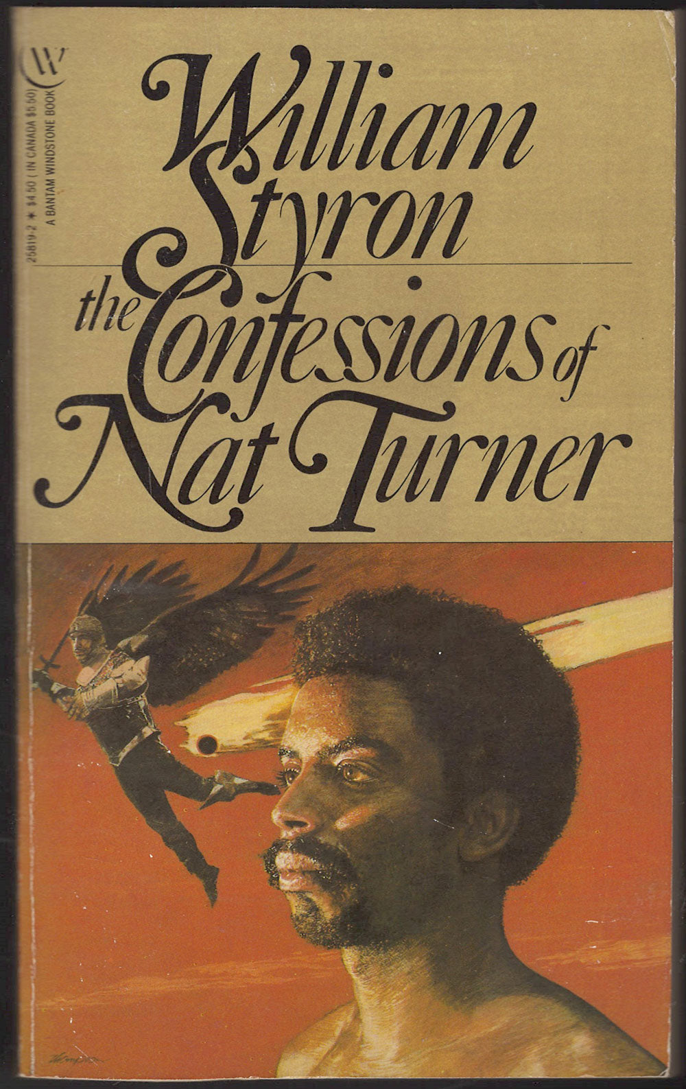 Confessions of Nat Turner by William Styron front cover