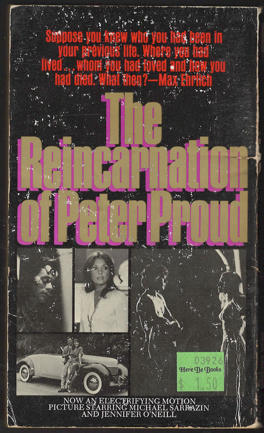 Reincarnation of Peter Proud by Max Ehrlich back cover