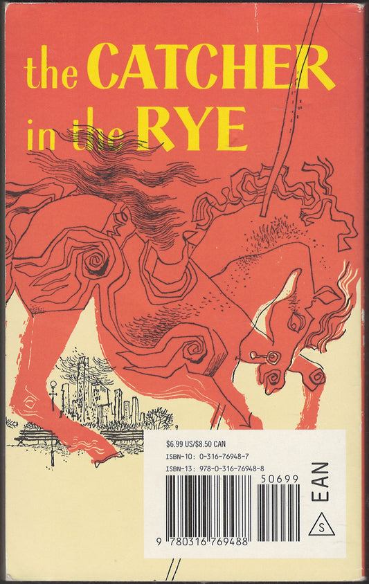 The Catcher in the Rye by J. D. Salinger back cover