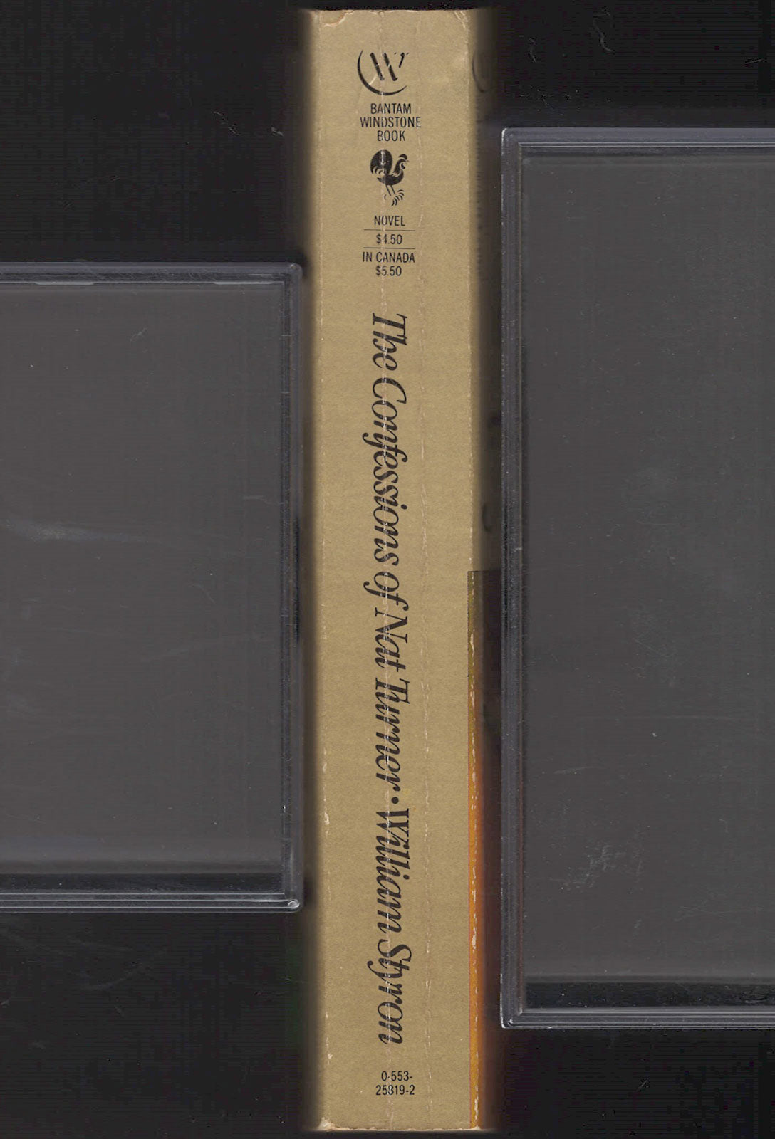 Confessions of Nat Turner by William Styron spine