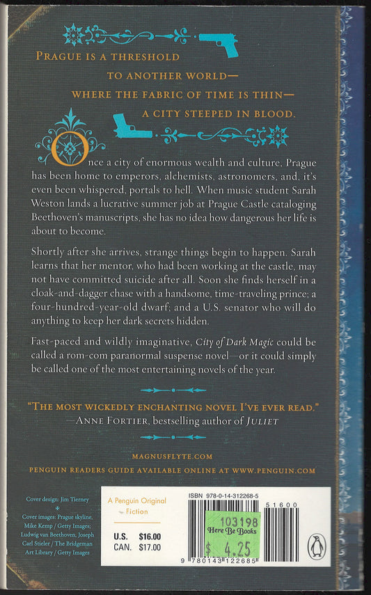 City of Dark Magic by Magnus Flyte back cover