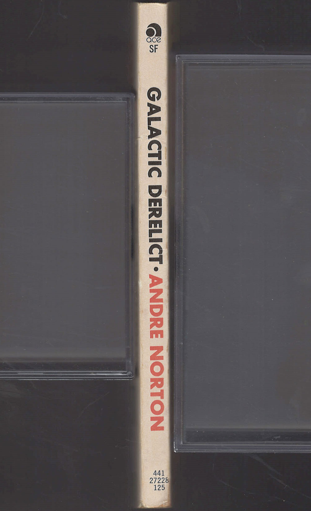 Galactic Derelict by Andre Norton spine