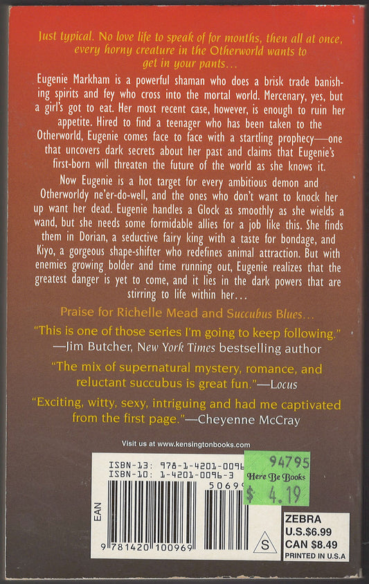 Storm Born by Richelle Mead back cover