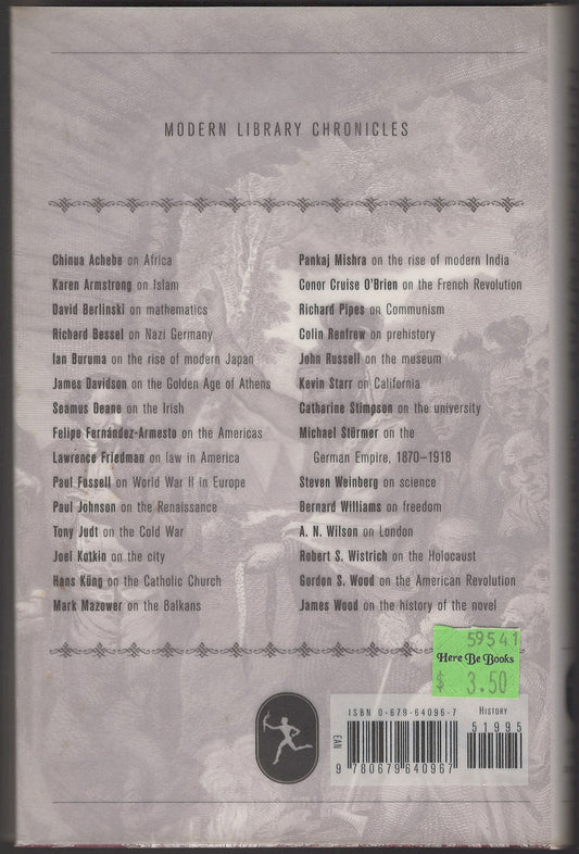 Peoples and Empires by Anthony Pagden back cover