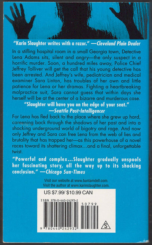 Beyond Reach by Karin Slaughter back cover