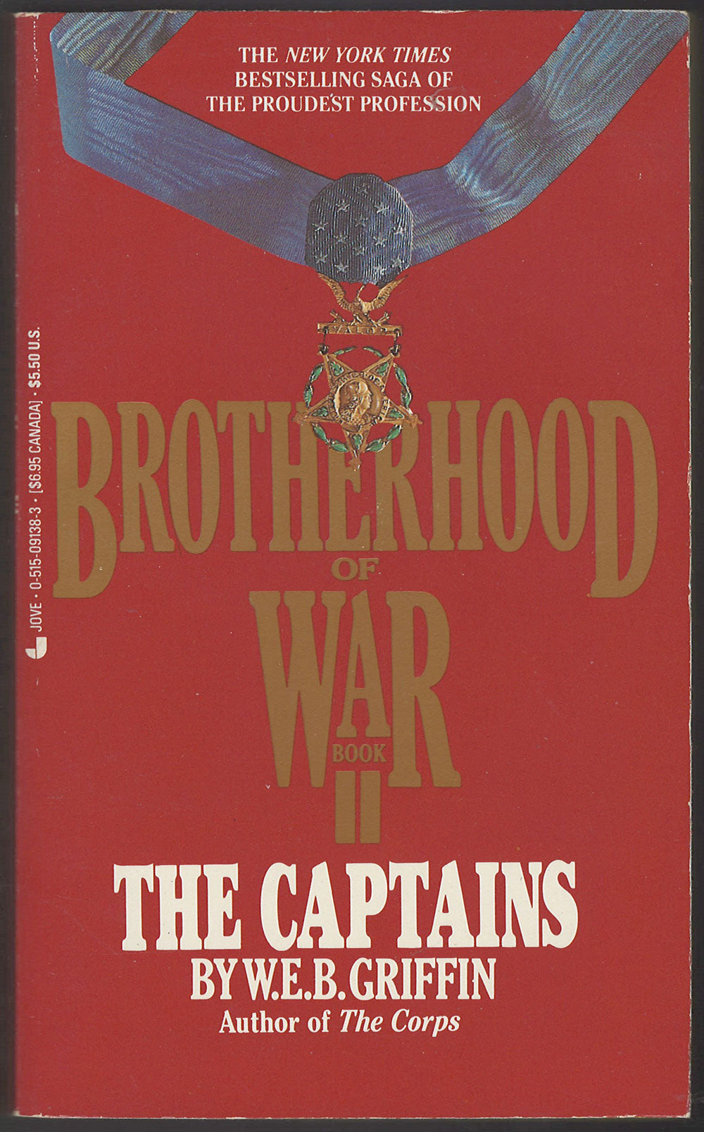 The Captains by W.E.B. Griffin front cover