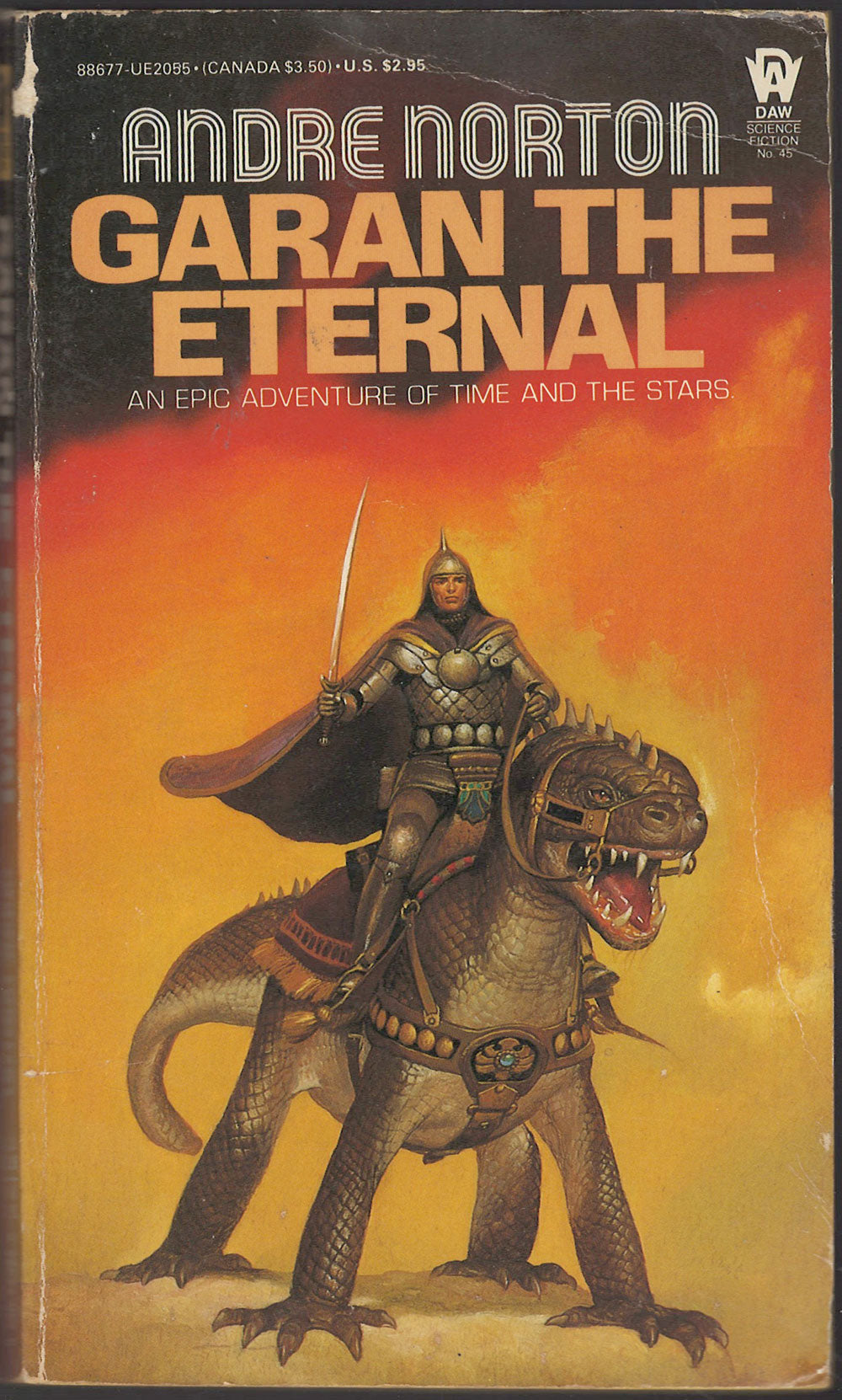 Garan the Eternal by Andre Norton front cover