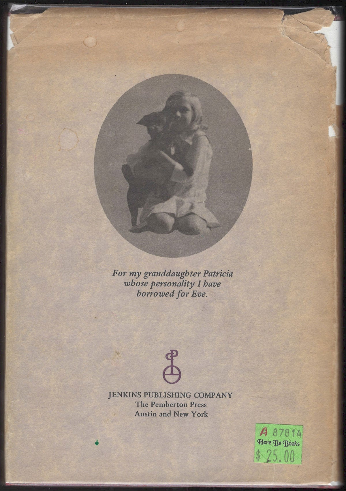 Glory Girl by Stella Gipson Polk back cover