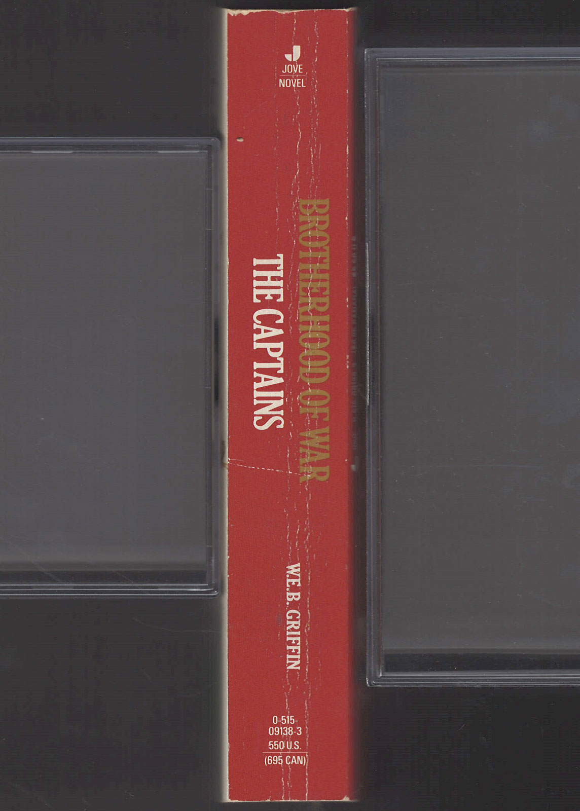 The Captains by W.E.B. Griffin spine