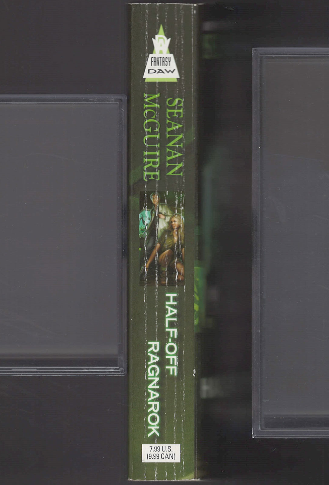 Half-Off Ragnarok by Seanan McGuire spine