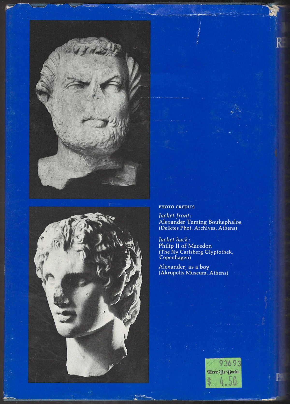 Fire From Heaven by Mary Renault back cover