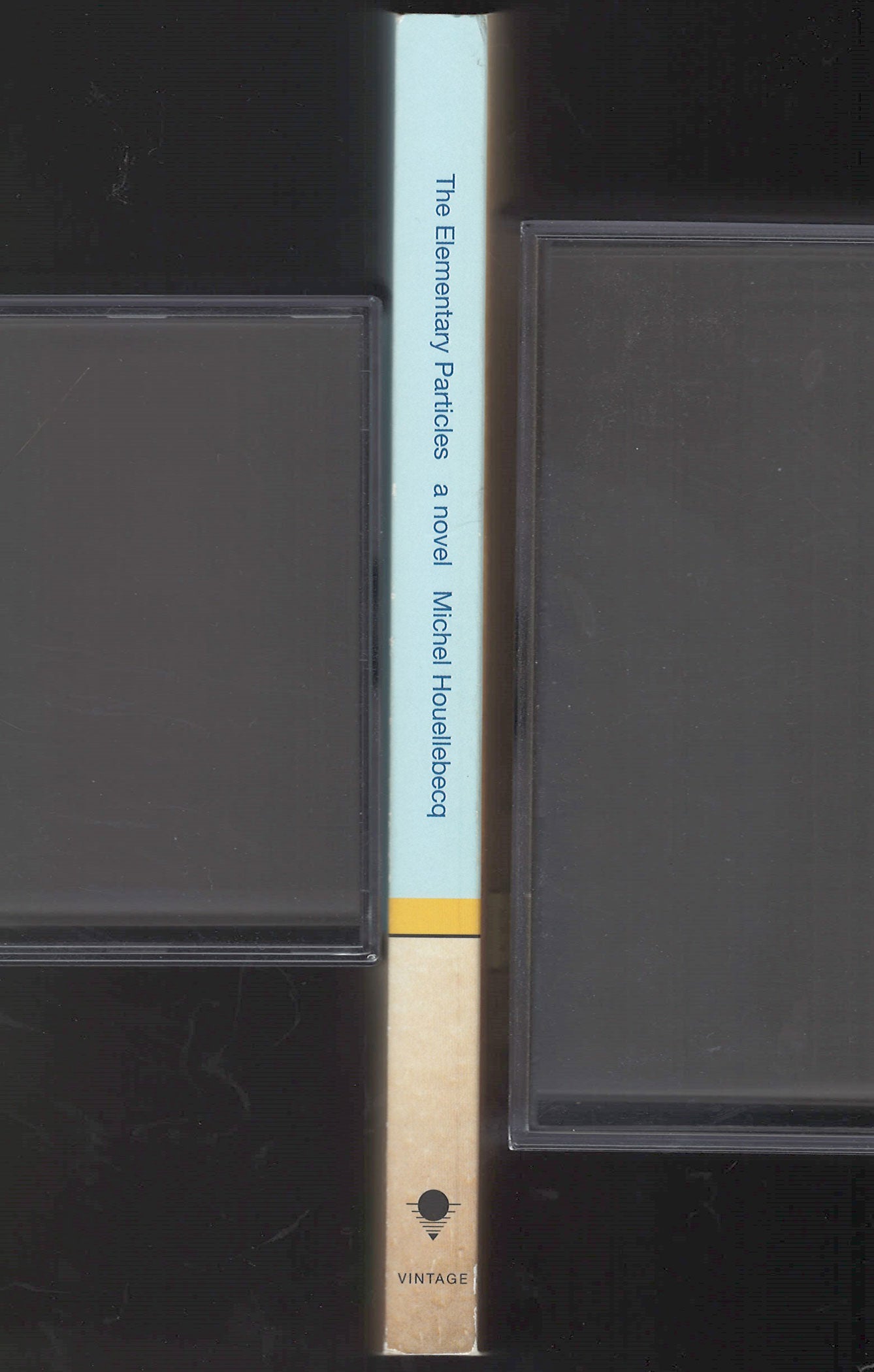 The Elementary Particles by Michel Houellebecq spine