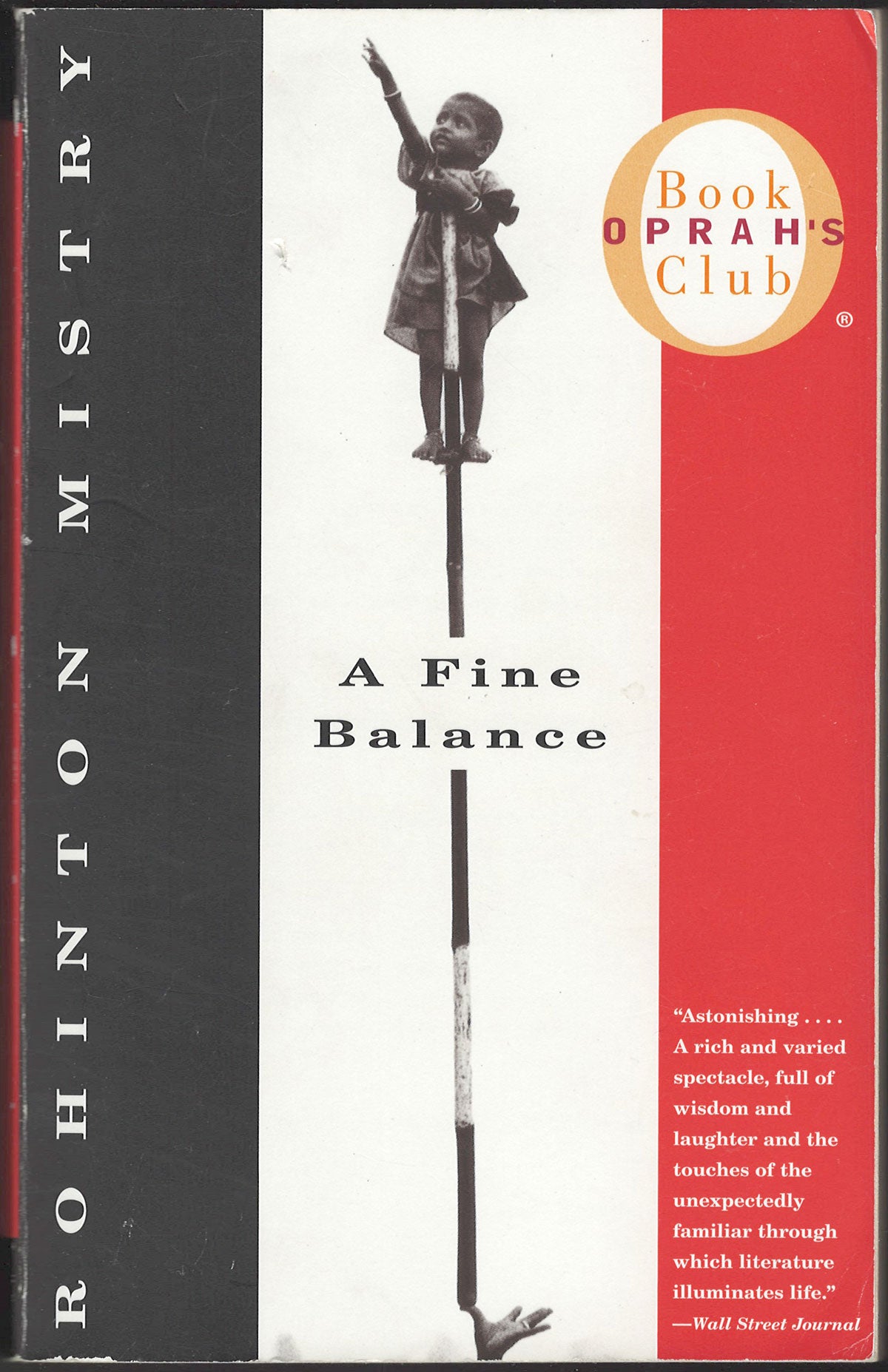 A Fine Balance by Rohinton Mistry front cover