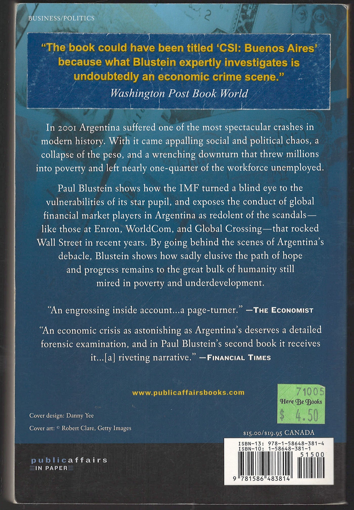 And the Money Kept Rolling in (And Out) back cover