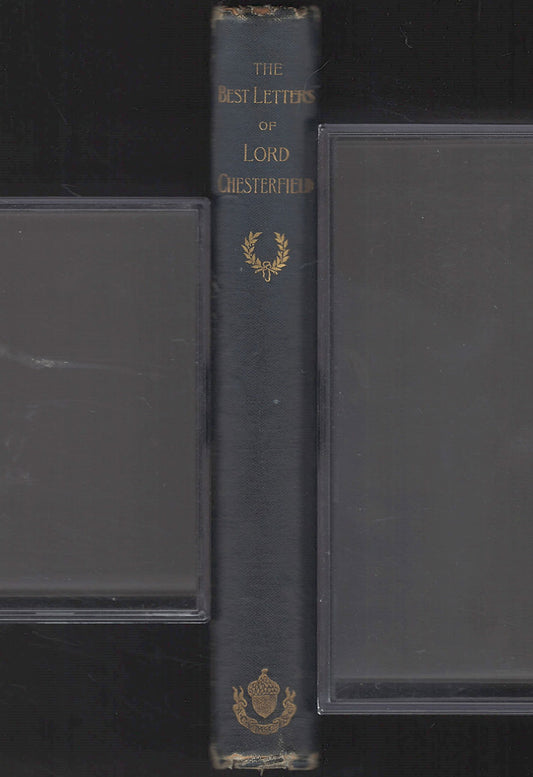 Best Letters of Lord Chesterfield by Philip Dormer Stanhope spine