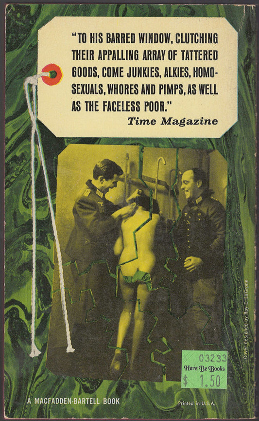 The Pawnbroker by Edward Wallant back cover