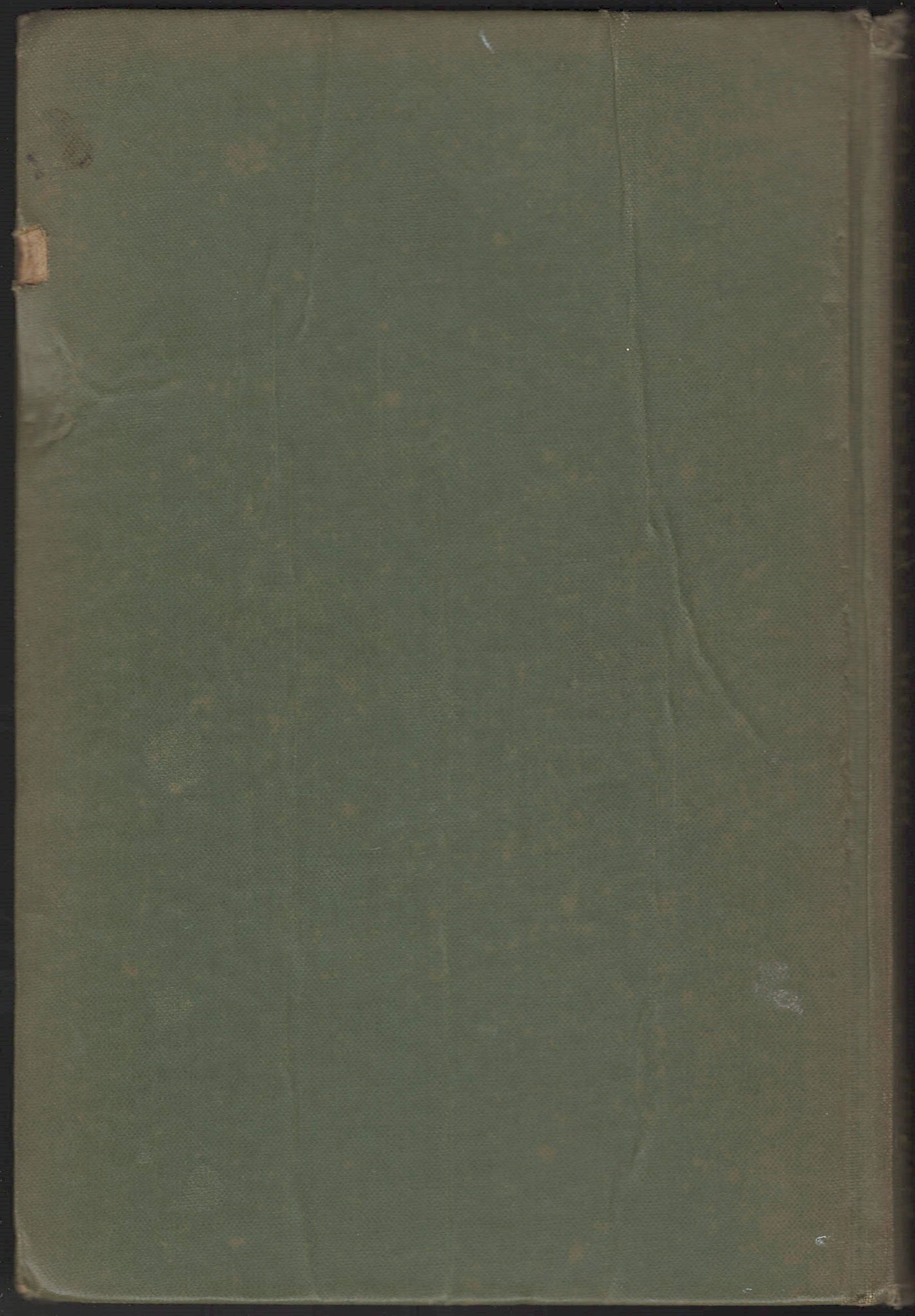 Why be Nervous? by Clara Clemens back cover