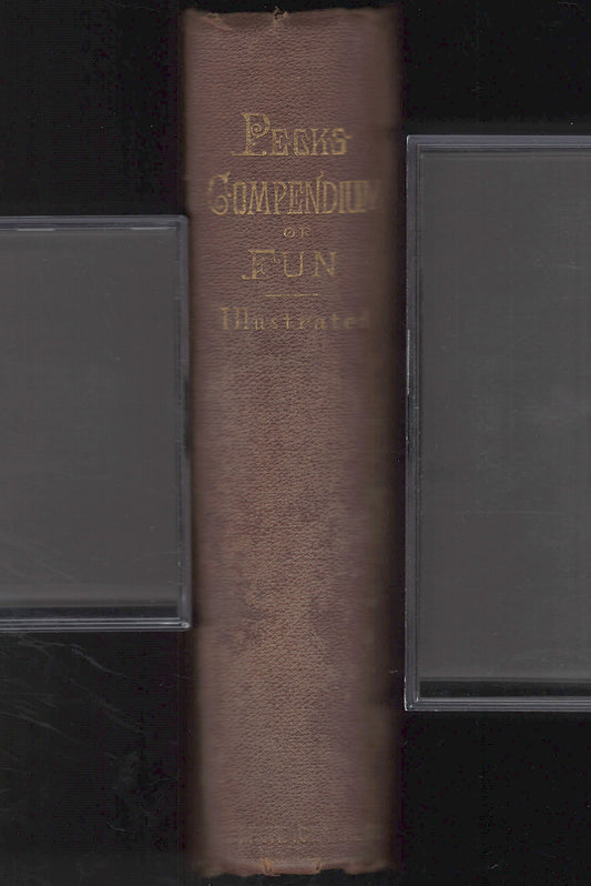 Peck's Compendium of Fun by George Peck spine