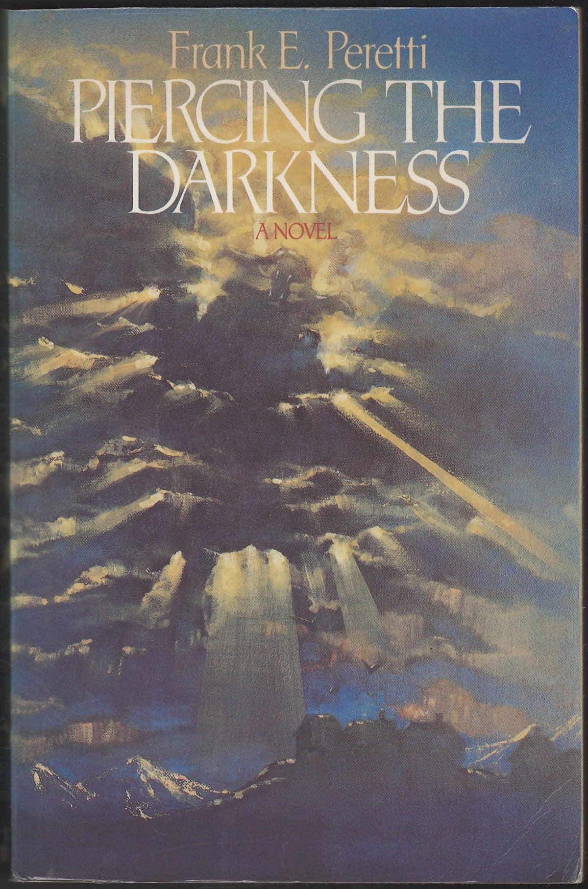Piercing the Darkness by Frank Peretti front cover