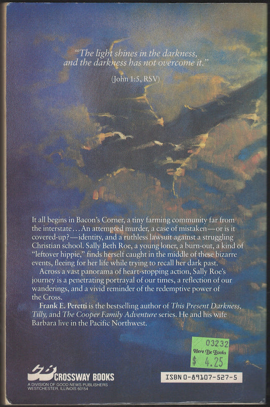 Piercing the Darkness by Frank Peretti back cover